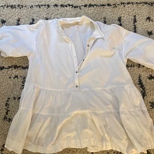 Free People Mini Collared Dress Medium